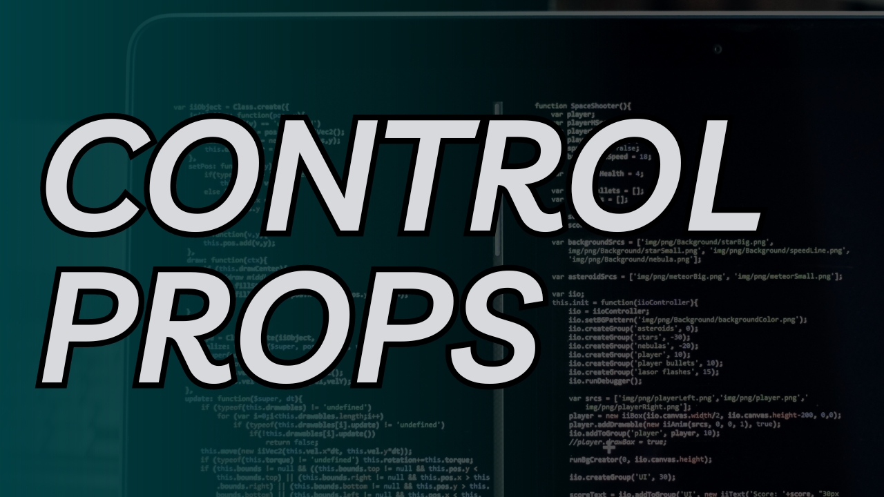 Patrones de Diseño React JS Control Props